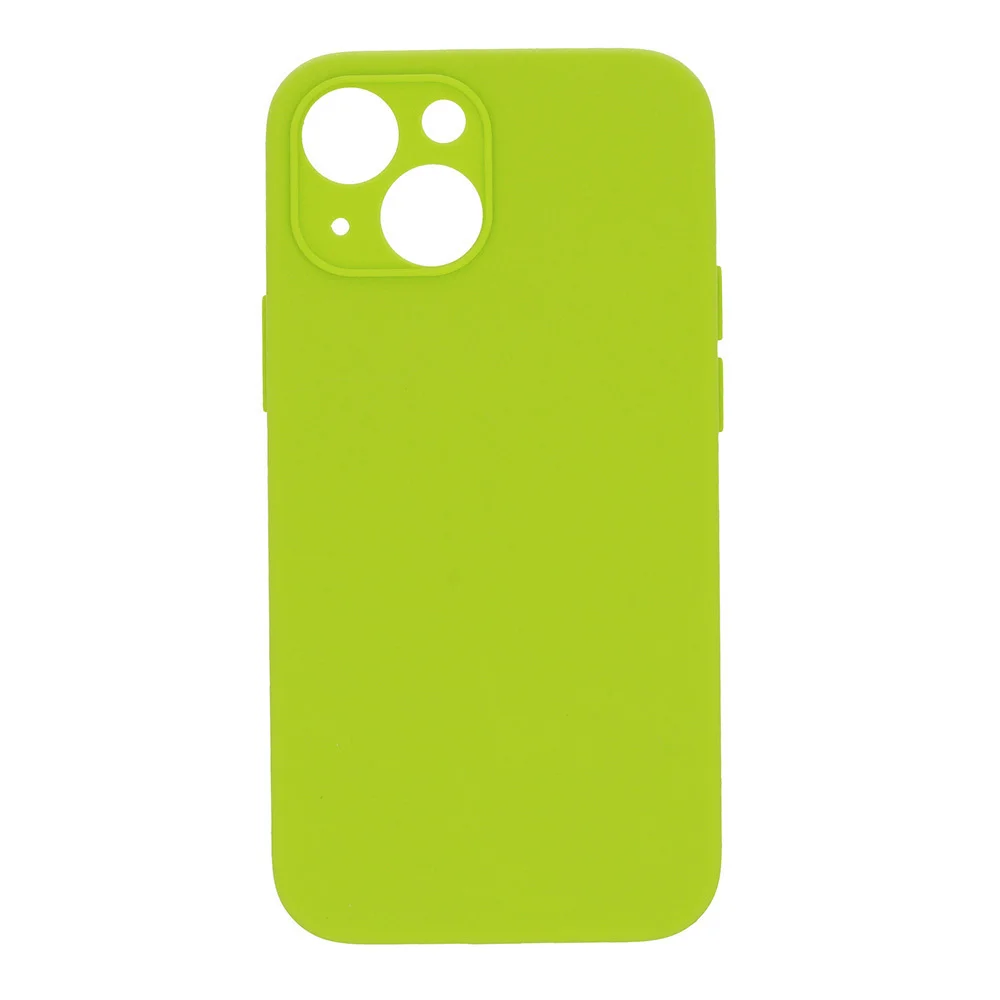 Pouzdro Vennus Silicone Lite iPhone 13 Mini - Světle zelené