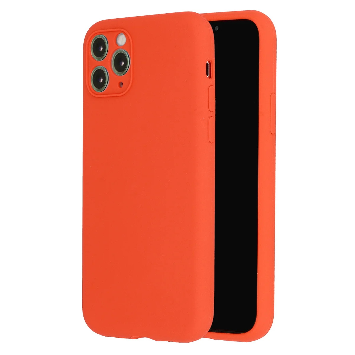 Pouzdro Vennus Silicone Case Apple iPhone 12 Pro - Oranžové