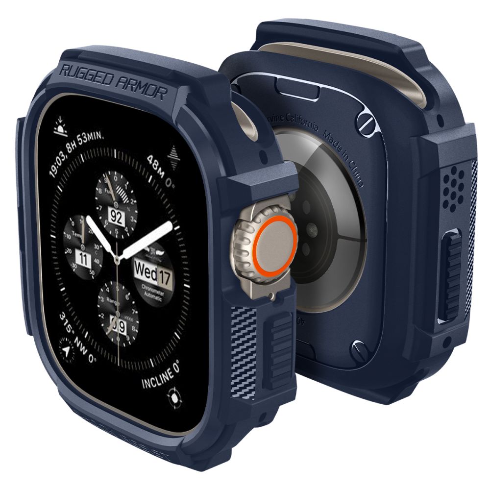 Spigen Rugged Armor Apple Watch Ultra 1/2 49mm - Navy Blue