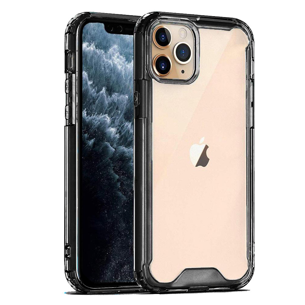 Pouzdro Tel Protect Acrylic Case iPhone 12 Pro/12 - černé