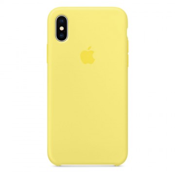 Silikonový kryt Apple Silicone Case na iPhone XS / X - Lemonade Silikonový kryt Apple Silicone Case na iPhone XS / X - Lemonade
