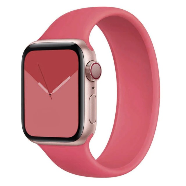 iMore Solo Loop Navlékací řemínek Apple Watch Ultra 1/2 49mm - Červená kamélie (L)