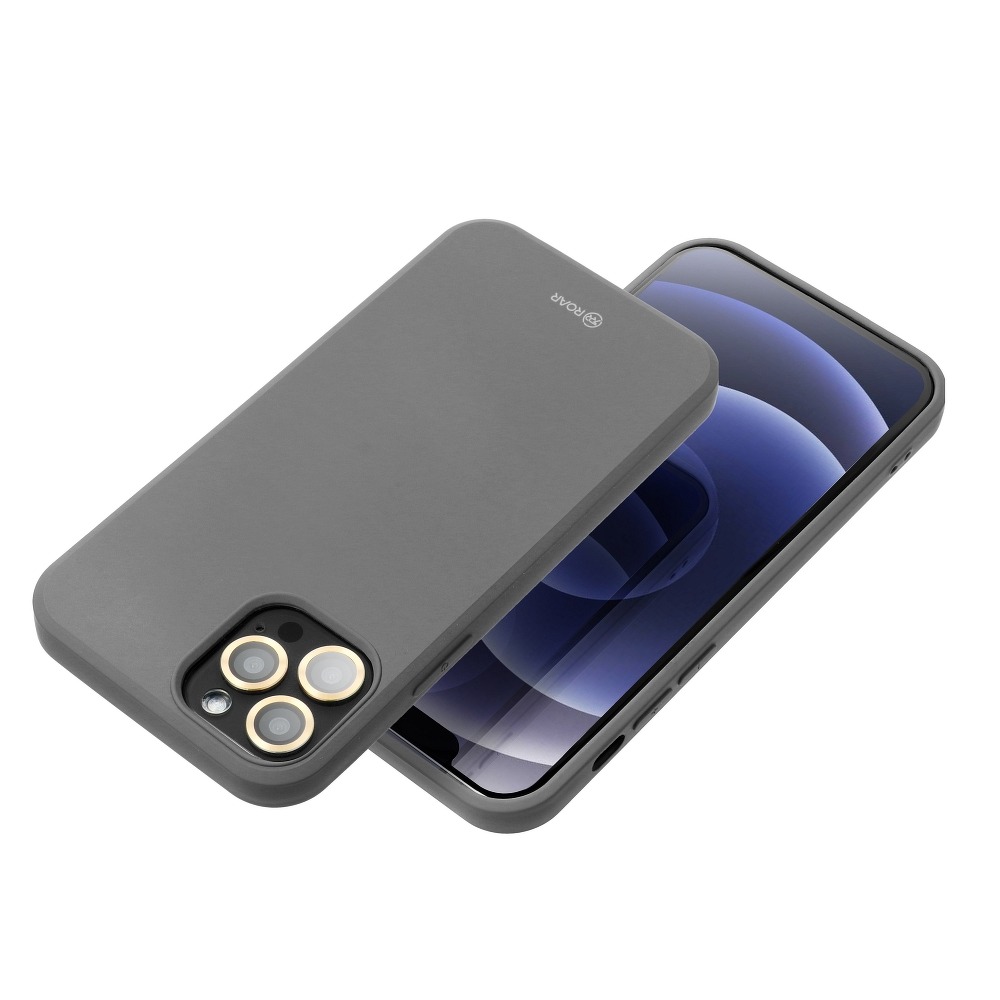 Pouzdro Roar Colorful Jelly Case - iPhone 12 mini - šedé