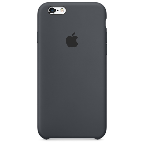 Originální silikonový kryt Apple iPhone 6s / 6 - Uhlově šedý Originální silikonový kryt Apple iPhone 6s / 6 - Uhlově šedý
