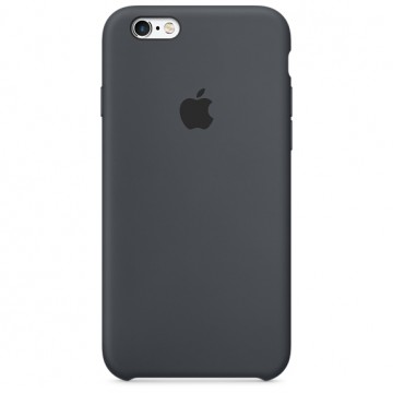 Originální silikonový kryt Apple iPhone 6s / 6 - Uhlově šedý Originální silikonový kryt Apple iPhone 6s / 6 - Uhlově šedý