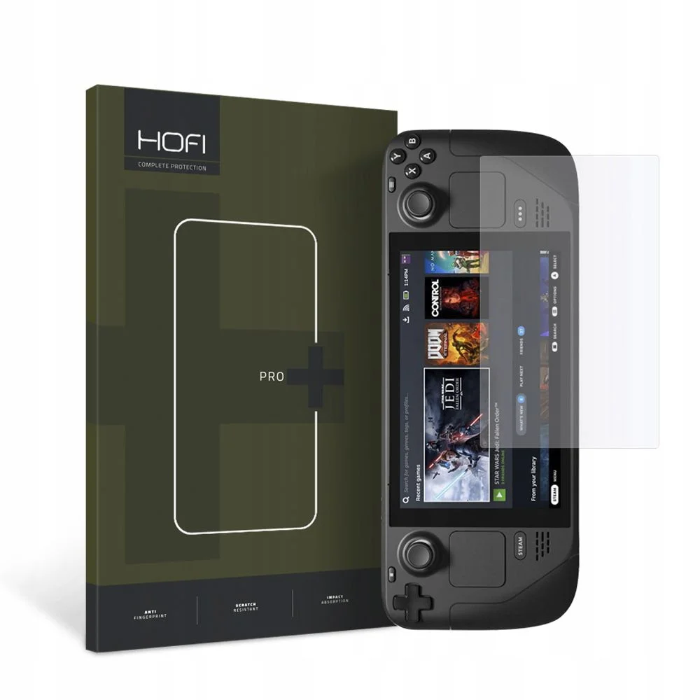 Tvrzené sklo HOFI Glass Pro+ Valve Steam Deck / OLED čiré
