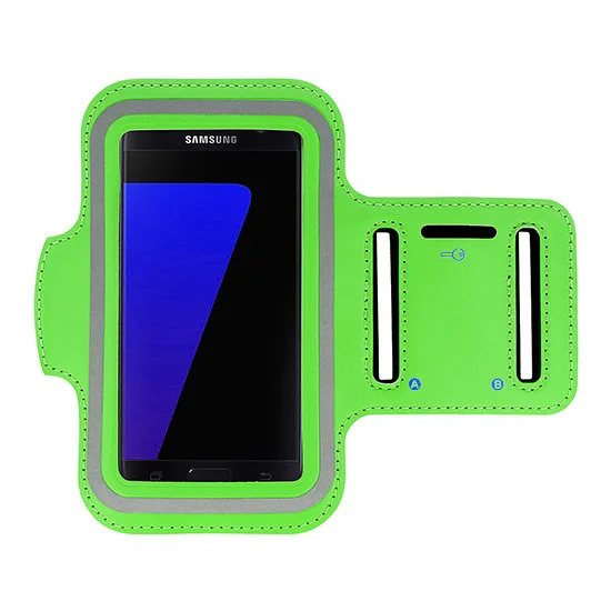 Sportovní pouzdro Toptel Armband SLIM Case XL - Zelené
