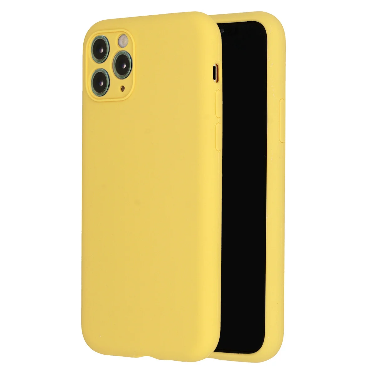 Pouzdro Vennus Silicone Case Apple iPhone 12 Pro - Žluté