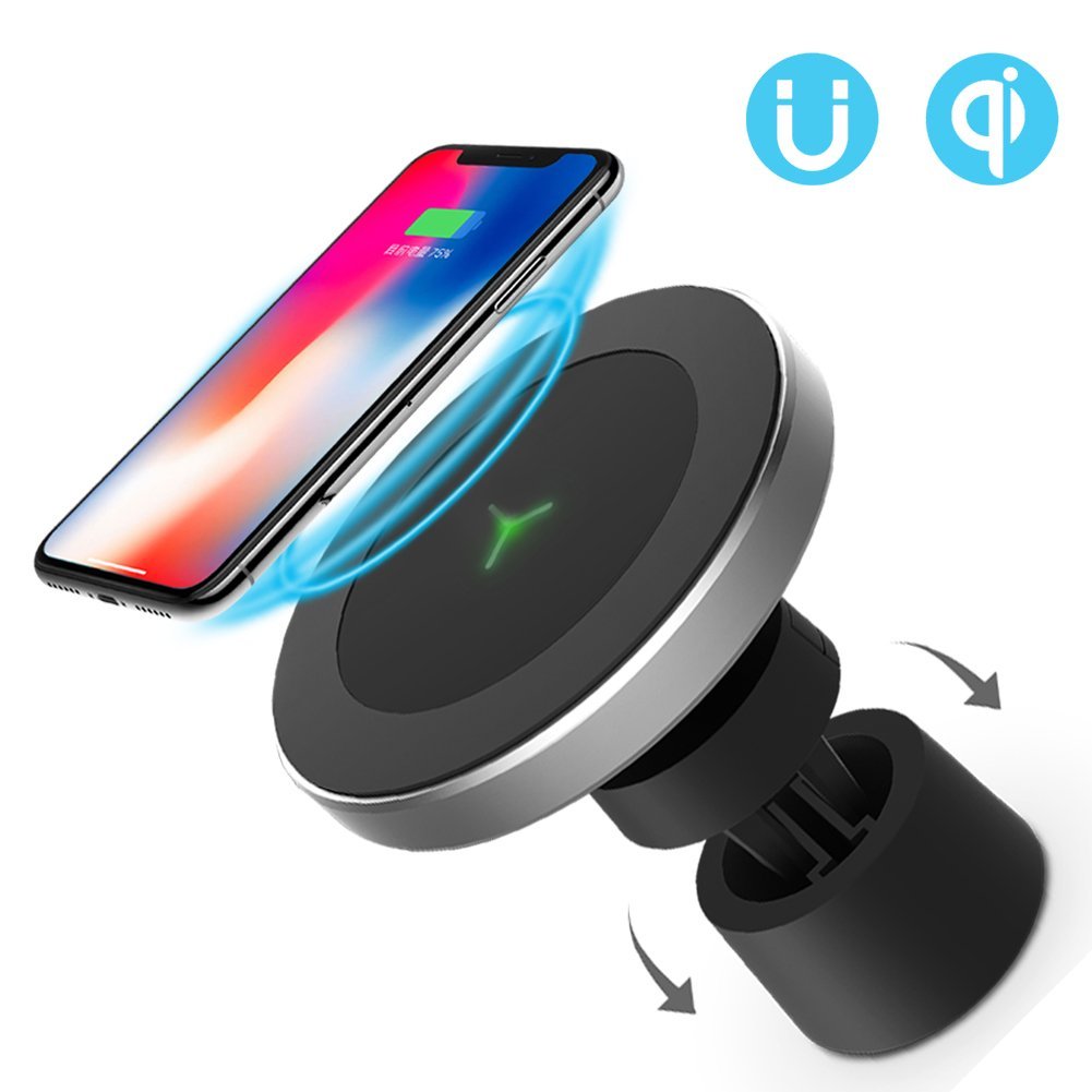 Magnetický držák W5 2v1 do auta s bezdrátovým nabíjením Magnetický držák W5 2v1 do auta s bezdrátovým nabíjením