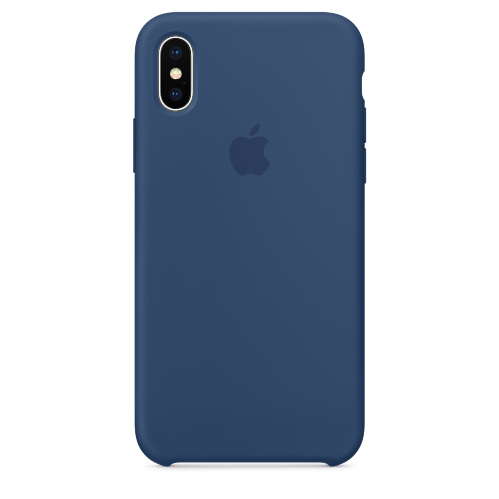 Originální silikonový kryt Apple iPhone X - Kobaltově modrý Originální silikonový kryt Apple iPhone X - Kobaltově modrý