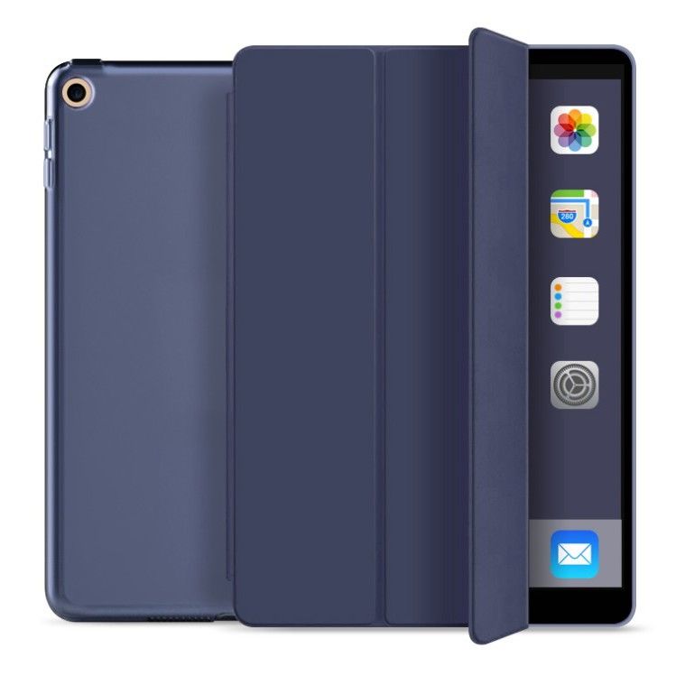 Pouzdro Tech-Protect SmartCase Pen iPad 7/8/9 10,2" (2021/2020/2019) - Půlnočně modré