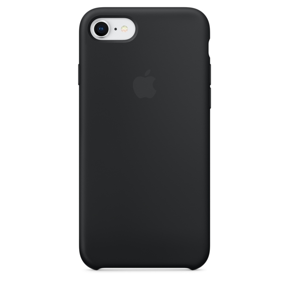 Originální silikonový kryt Apple iPhone 8 / 7 - Černý Originální silikonový kryt Apple iPhone 8 / 7 - Černý