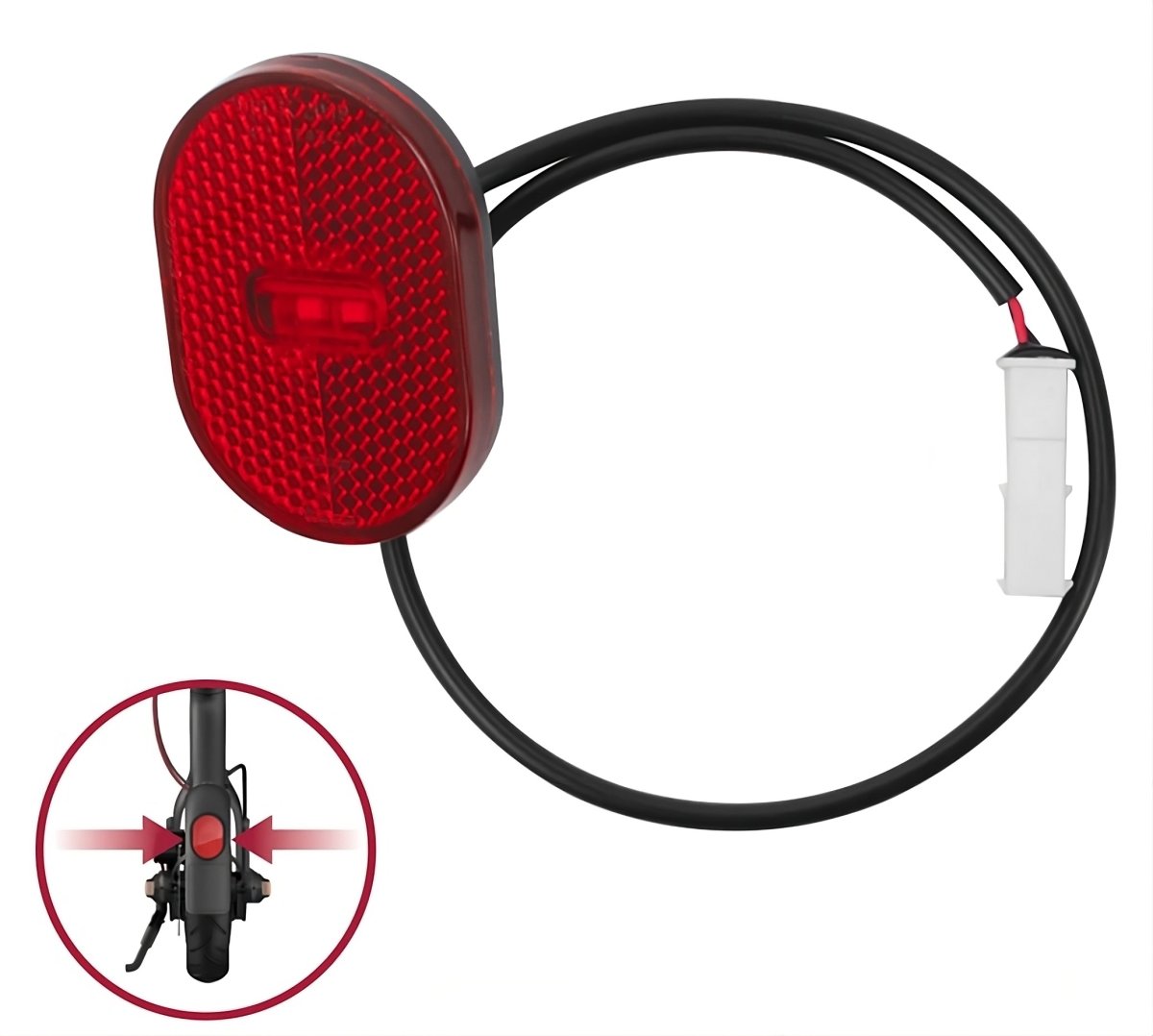 LED červené zadní / brzdové světlo Xiaomi Mi Electric Scooter 4 Pro