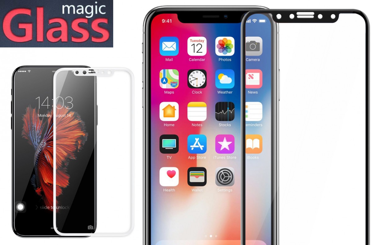 Prémiové 3D Tvrzené sklo MagicGLASS na Apple iPhone X Prémiové 3D Tvrzené sklo MagicGLASS na Apple iPhone X