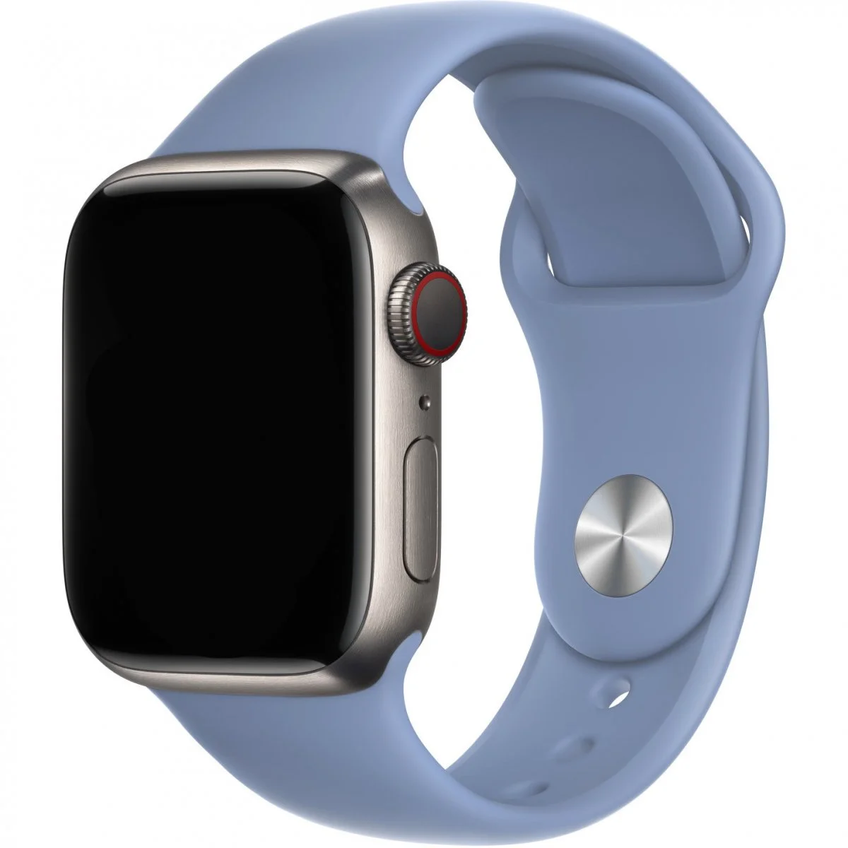 Řemínek iMore SmoothBand pro Apple Watch Series 9/8/7 (45mm) - Oblačně modrá
