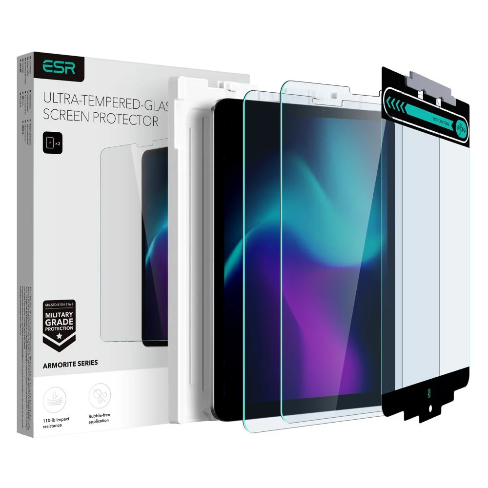 Tvrzené sklo ESR Armorite 2-Pack iPad Air 10,9 / iPad Pro 11 (2020-2022)