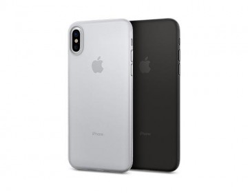 Ultra tenký kryt Spigen Air Skin pro Apple iPhone X Ultra tenký kryt Spigen Air Skin pro Apple iPhone X