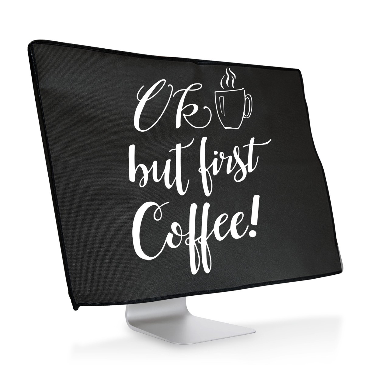 Ochranný návlek OK but first Coffee! na iMac 27 Ochranný návlek OK but first Coffee! na iMac 27