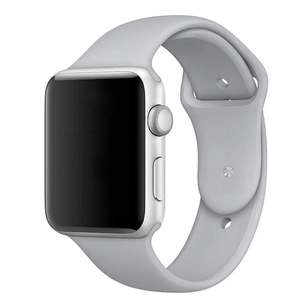 Řemínek iMore SmoothBand pro Apple Watch Series 9/8/7 (45mm) - Šedý