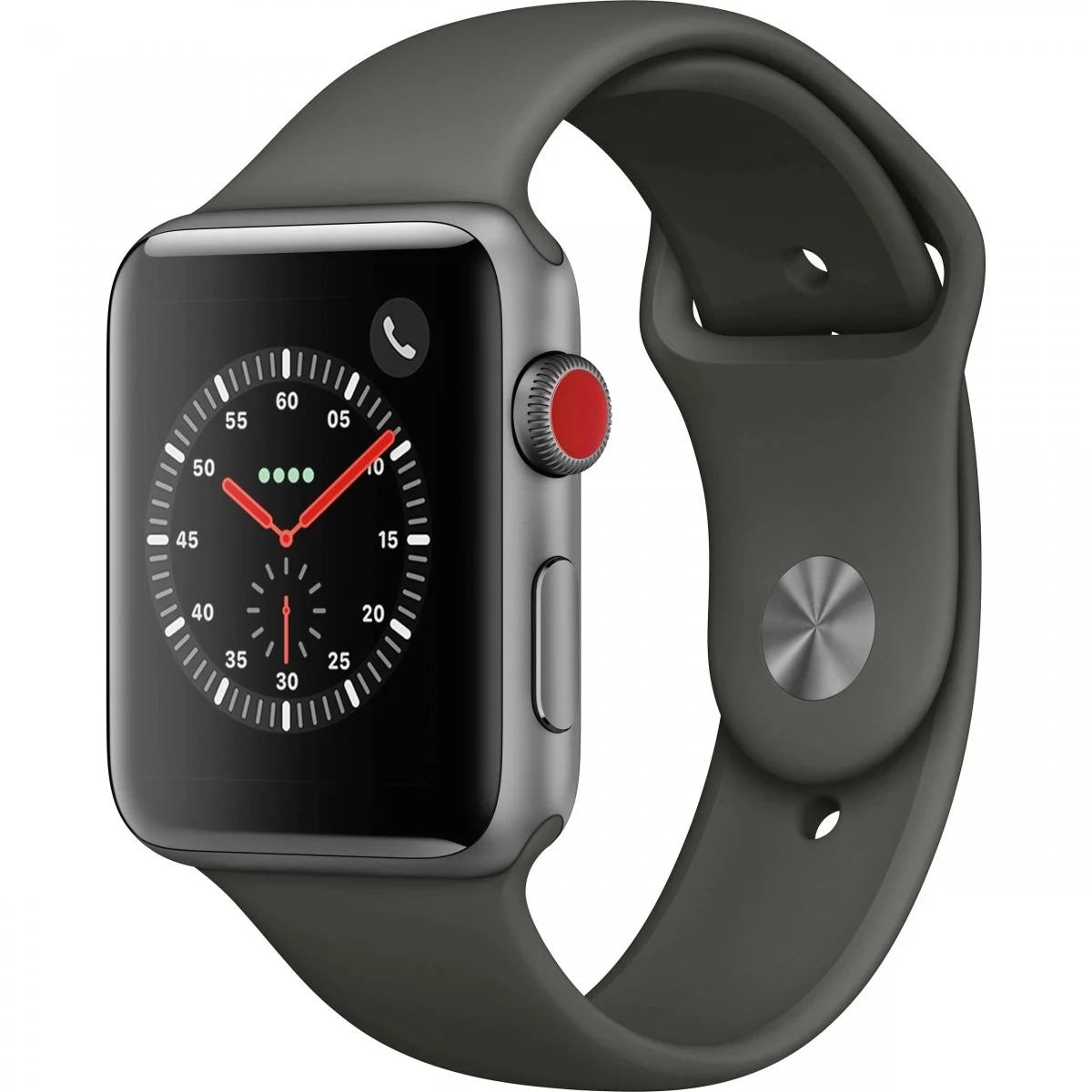 Silikonový řemínek SmoothBand Apple Watch Ultra 1/2 (49mm) - Vesmírně šedý