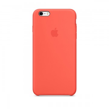 Originální silikonový kryt Apple iPhone 6s / 6 - Meruňkový Originální silikonový kryt Apple iPhone 6s / 6 - Meruňkový