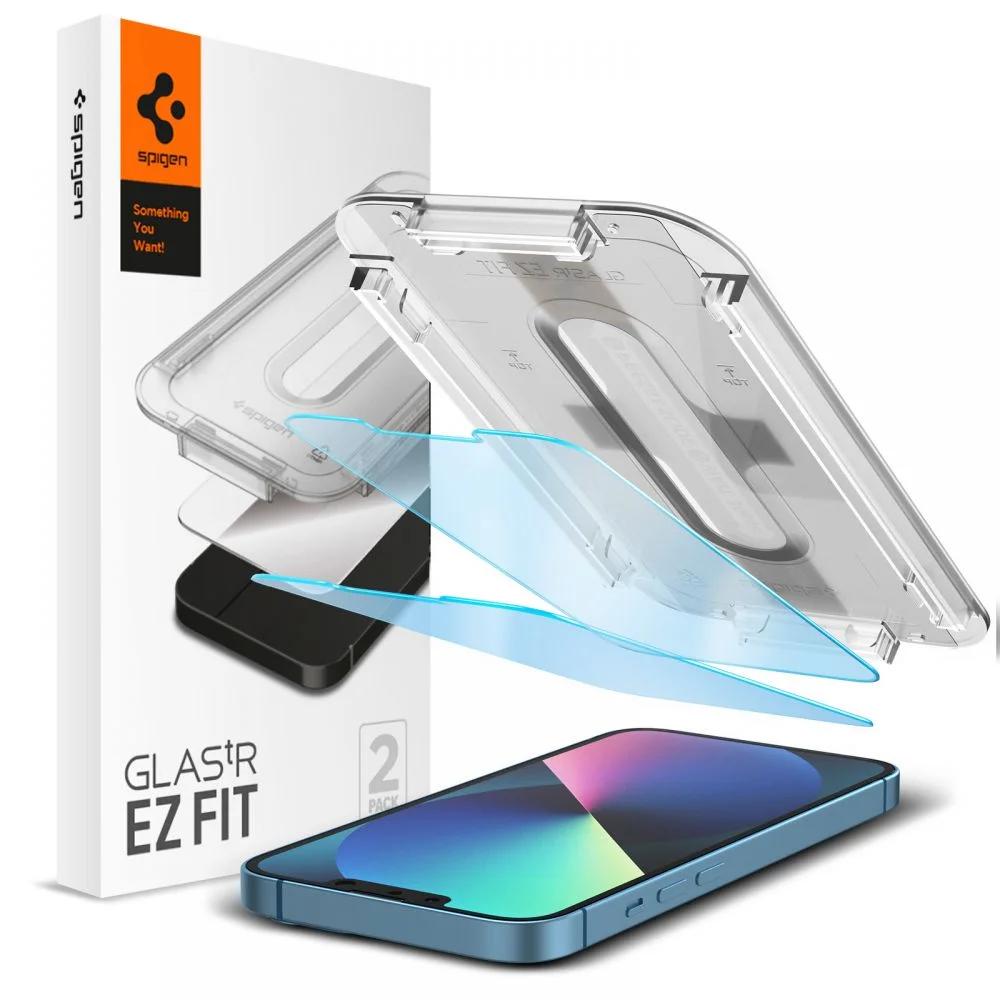 Spigen GLAStR EZ FIT Anti-Blue Light iPhone 14 Plus / 13 Pro Max [2 Pack] AGL03379