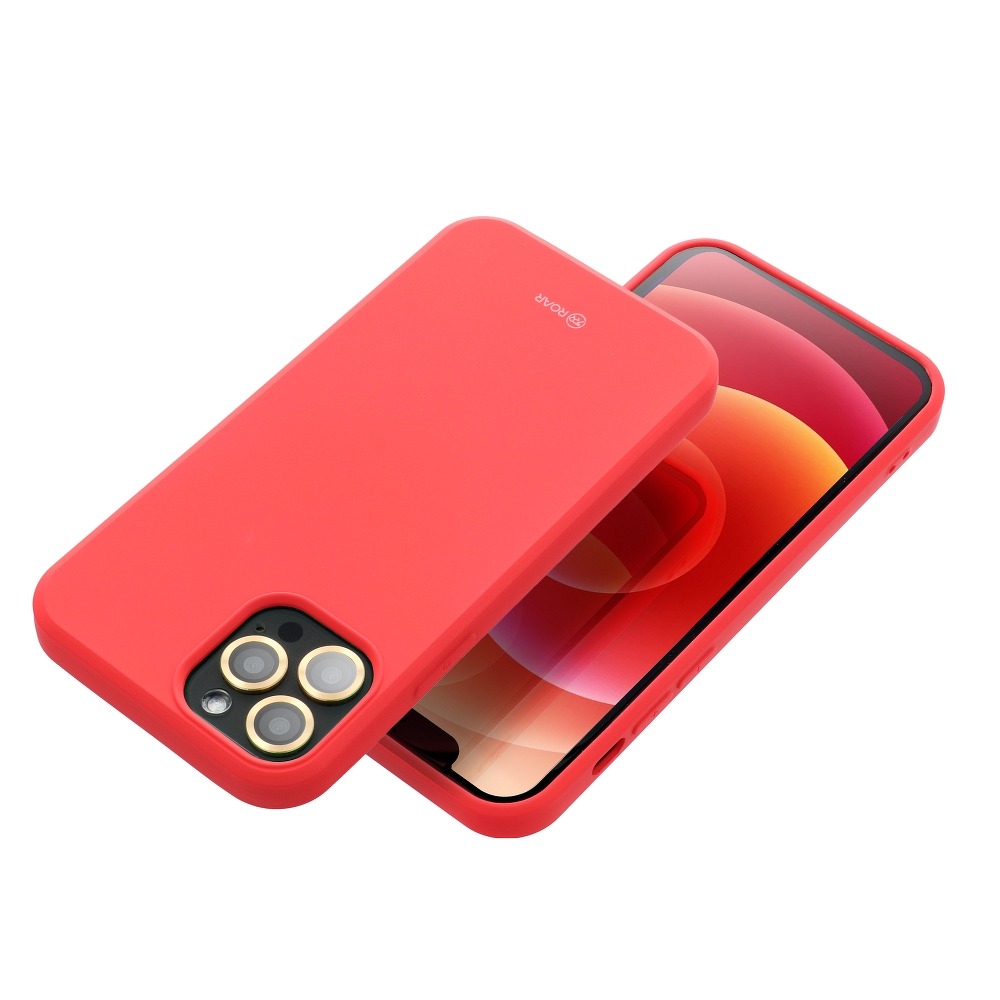 Pouzdro Roar Colorful Jelly Case - iPhone 12 mini - oranžovorůžové
