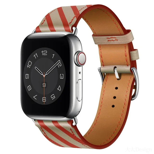 Řemínek iMore Single Tour Apple Watch Series 4/5/6/SE (44mm) - Šarlatový