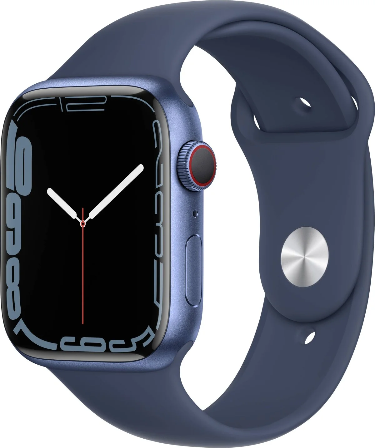 Silikonový řemínek SmoothBand Apple Watch Ultra 1/2 (49mm) - Hlubokomořsky modrý