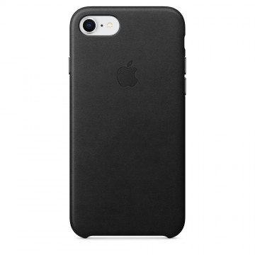 Kožený kryt Apple Leather Case na iPhone 8 / 7 - Černý Kožený kryt Apple Leather Case na iPhone 8 / 7 - Černý