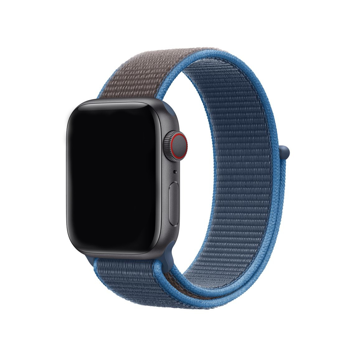 Řemínek iMore NYLON Apple Watch Series 9/8/7 45mm - Waves blue
