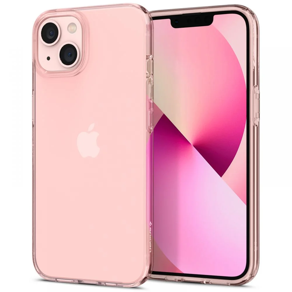 Pouzdro Spigen Crystal Flex iPhone 13 - Rose Crystal