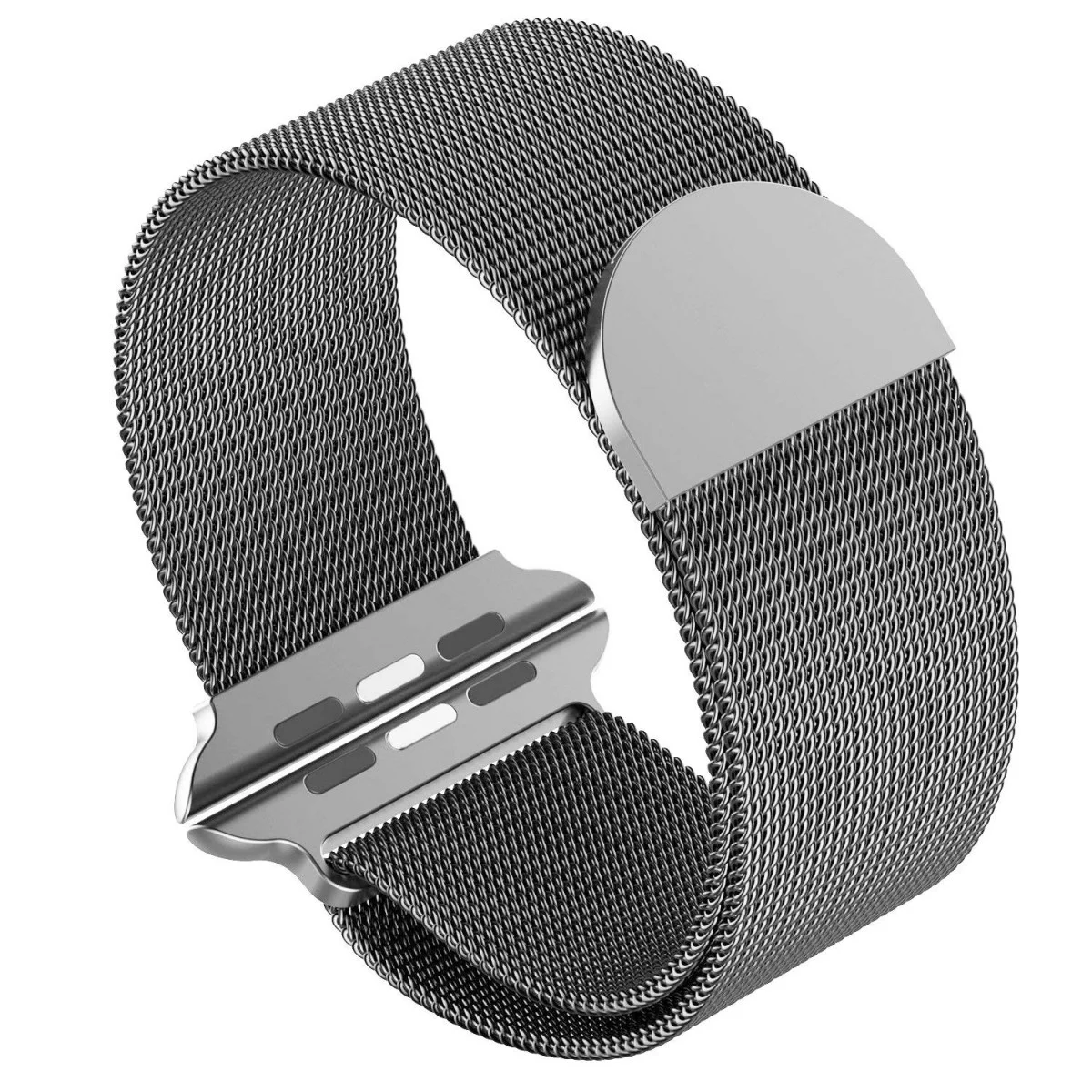 Řemínek iMore MILANESE LOOP Apple Watch Series 8/7 (41mm) - Vesmírně šedý