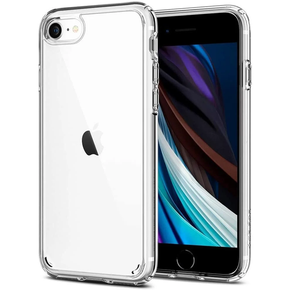 Pouzdro Spigen Ultra Hybrid 2 iPhone 7/8/SE (2020/2022) - Crystal Clear