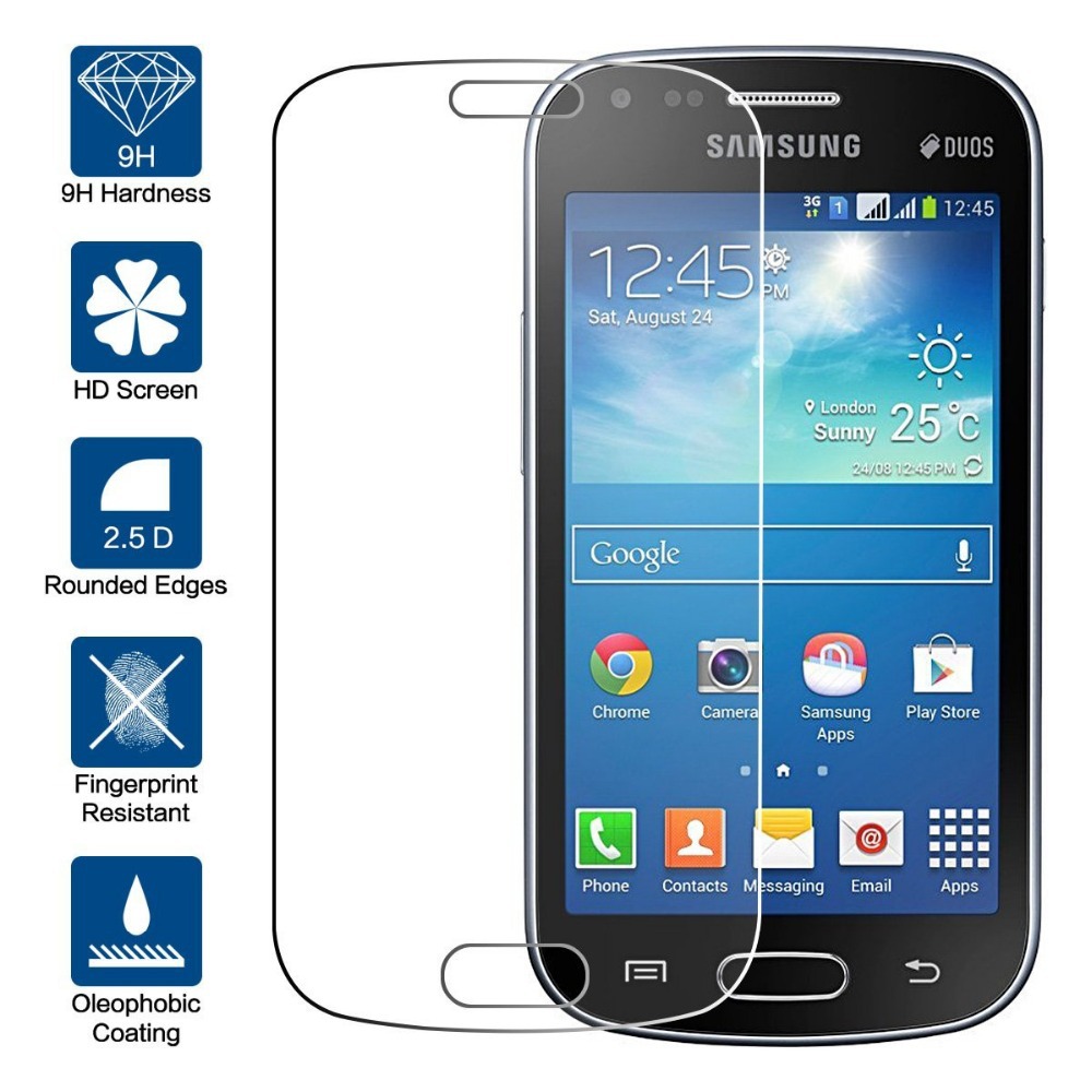 Ochranné tvrzené sklo pro Samsung Galaxy Trend / Trend Plus / Trend Lite Ochranné tvrzené sklo pro Samsung Galaxy Trend / Trend Plus / Trend Lite