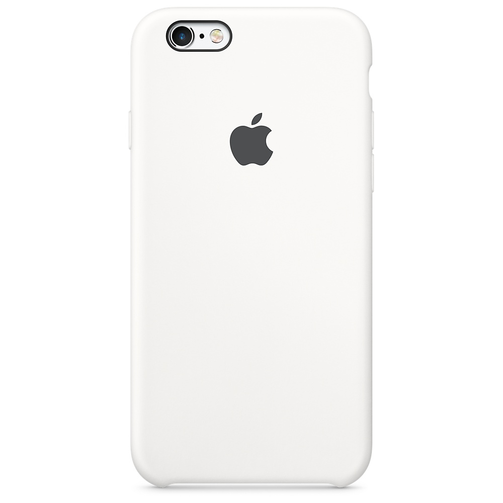 Originální silikonový kryt Apple iPhone 6s Plus / 6 Plus - Bílý Originální silikonový kryt Apple iPhone 6s Plus / 6 Plus - Bílý