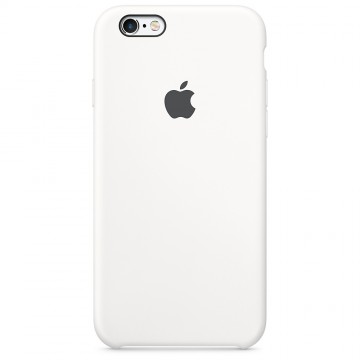 Originální silikonový kryt Apple iPhone 6s Plus / 6 Plus - Bílý Originální silikonový kryt Apple iPhone 6s Plus / 6 Plus - Bílý