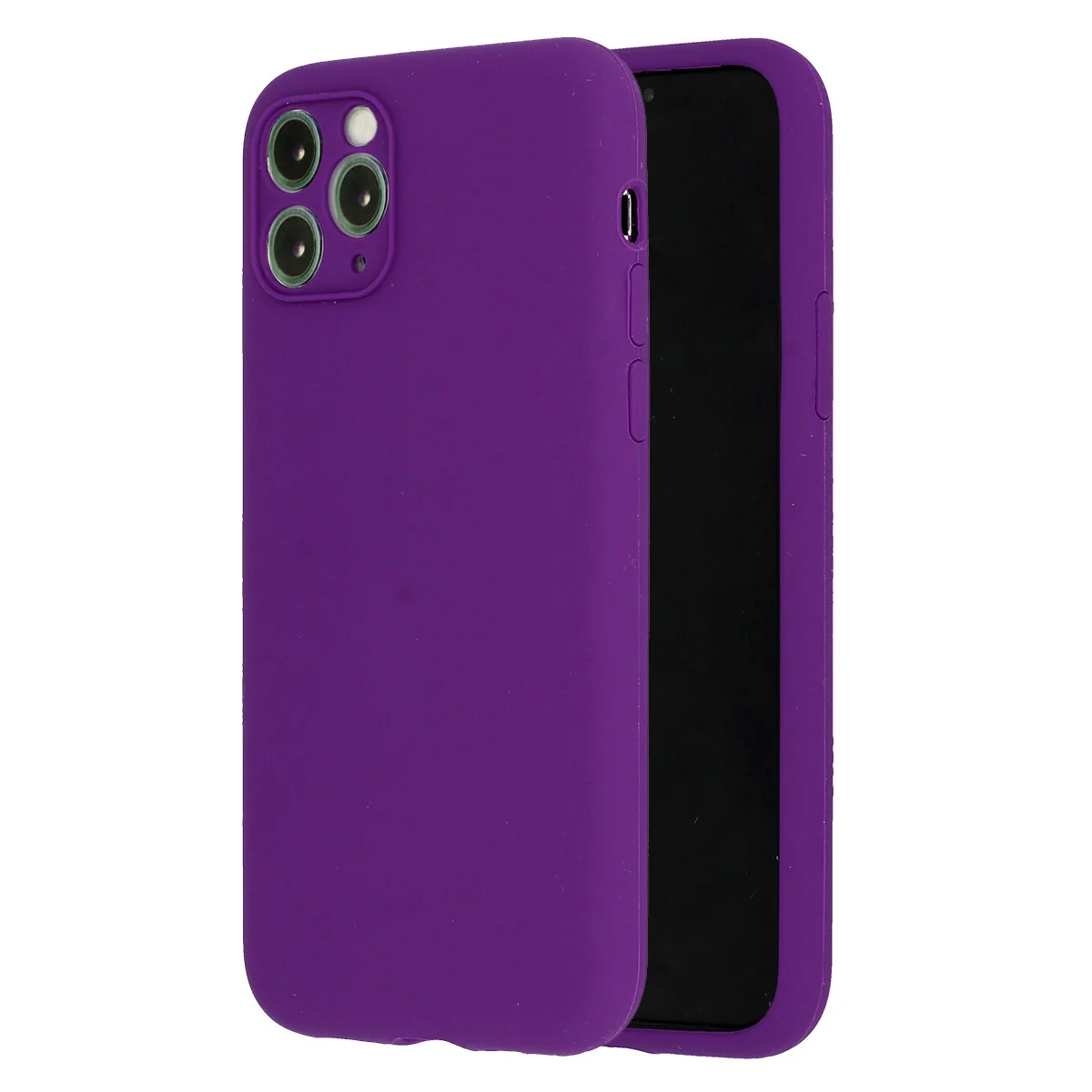 Pouzdro Vennus case Silicone Lite iPhone 12 Mini - Fialové