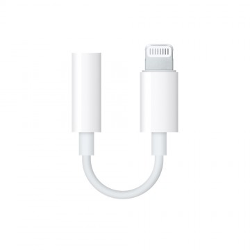 Apple MMX62ZM/A originalní redukce / kabel Lightning - Jack 3,5mm Apple MMX62ZM/A originalní redukce / kabel Lightning - Jack 3,5mm