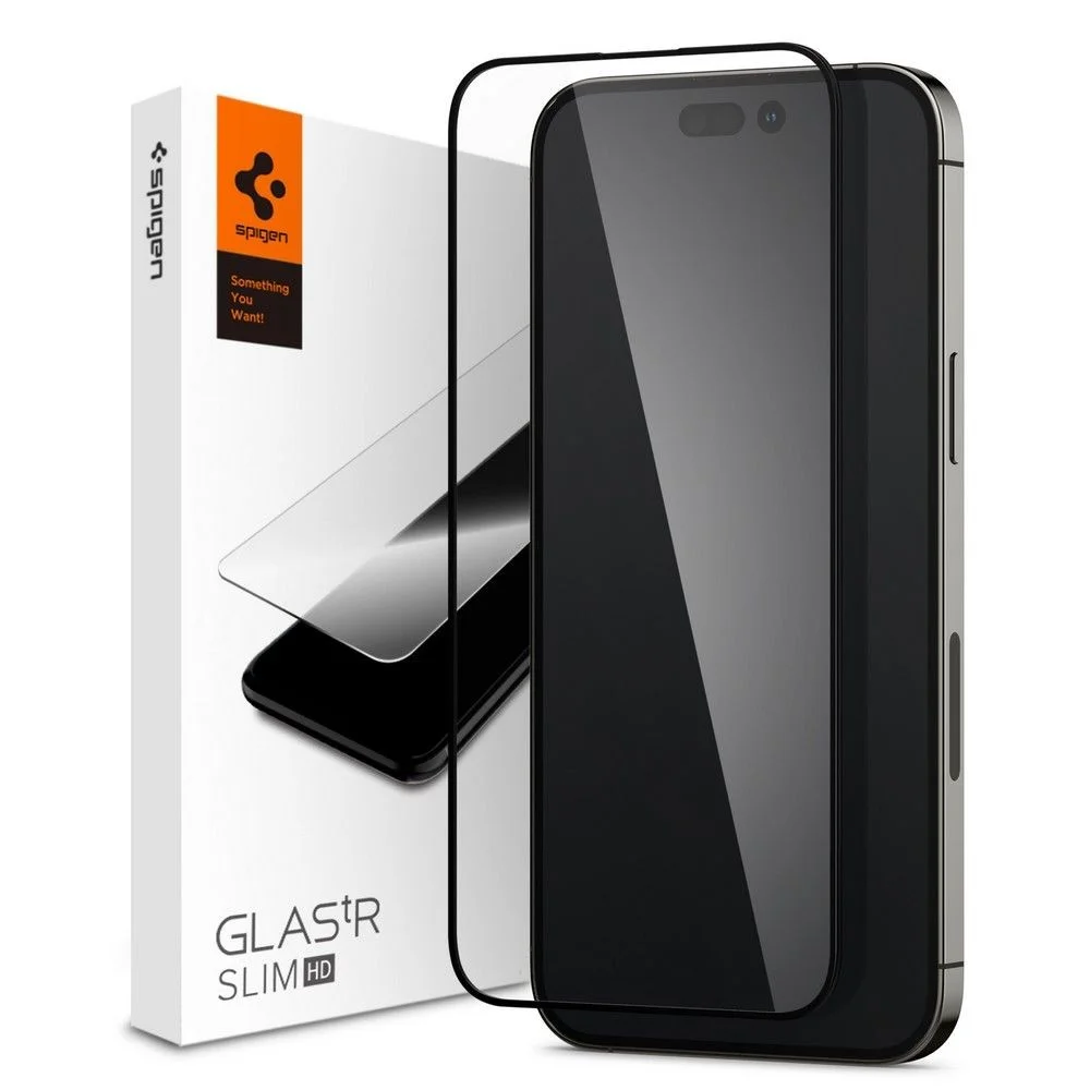 Pouzdro Spigen GLAS.tR Slim Apple iPhone 14 Pro černé
