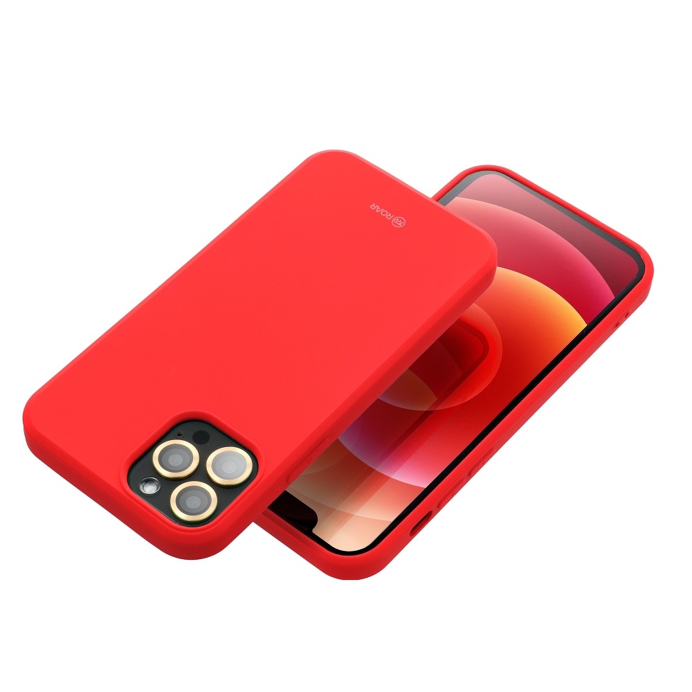 Pouzdro Roar Colorful Jelly Case - iPhone 12 mini - tmavě růžové
