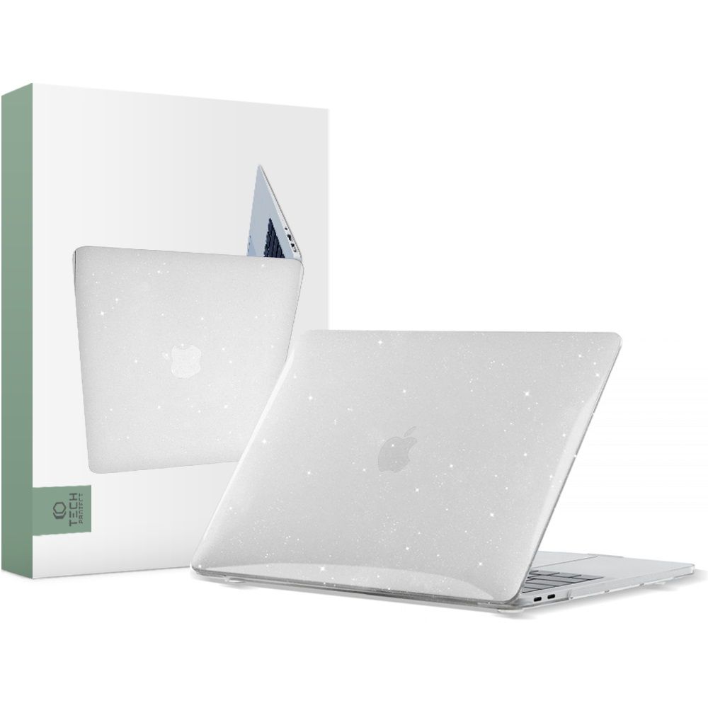 Pouzdro Tech-Protect Smartshell MacBook Air 13" (2018, 2019, 2020) - Třpytivé