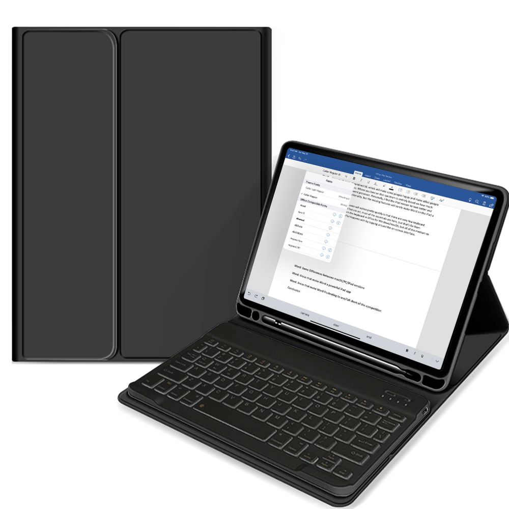 Tech-Protect SC Pen + Keyboard iPad Air 4 (2020) / Air 5 (2022) - Černé