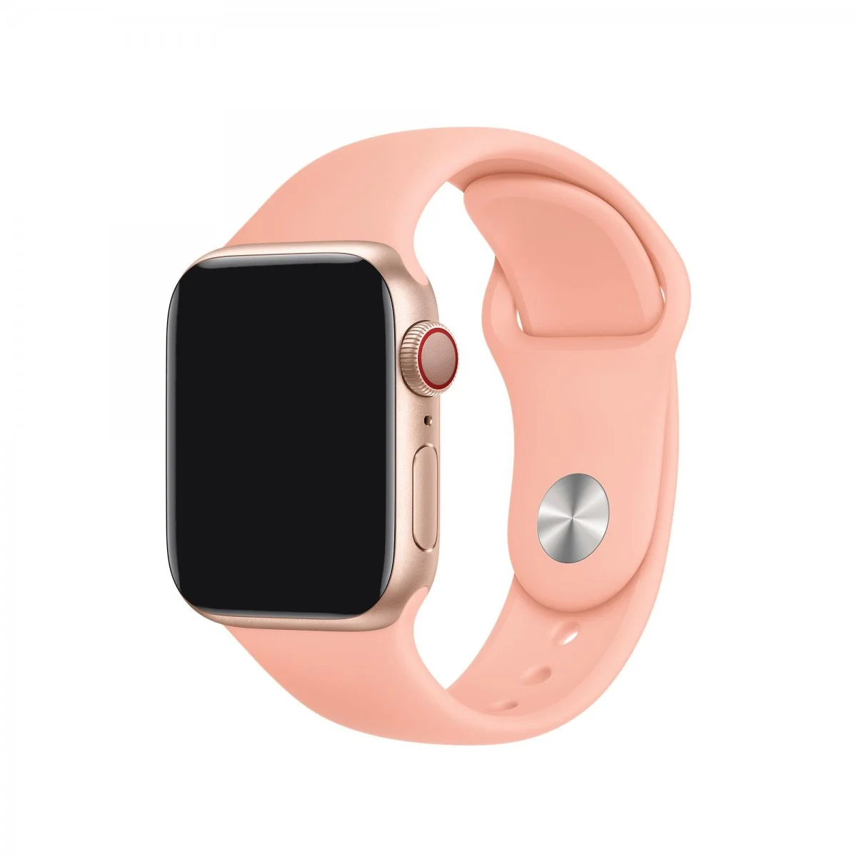 Řemínek iMore SmoothBand pro Apple Watch Series 9/8/7 (45mm) - Grepově růžový