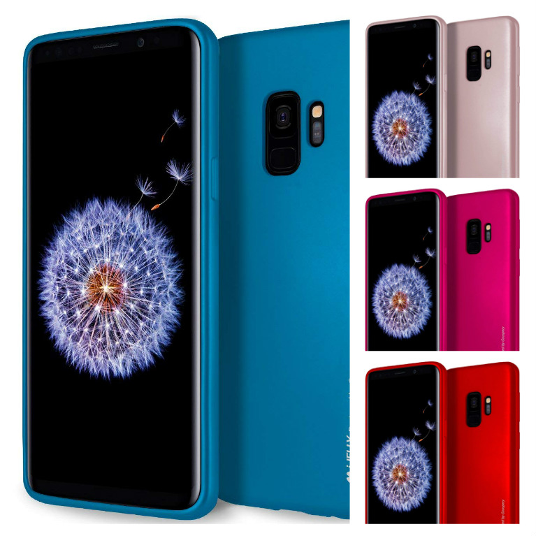 Silikonový kryt Goospery Mercury iJelly Metal na Galaxy S9 Silikonový kryt Goospery Mercury iJelly Metal na Galaxy S9