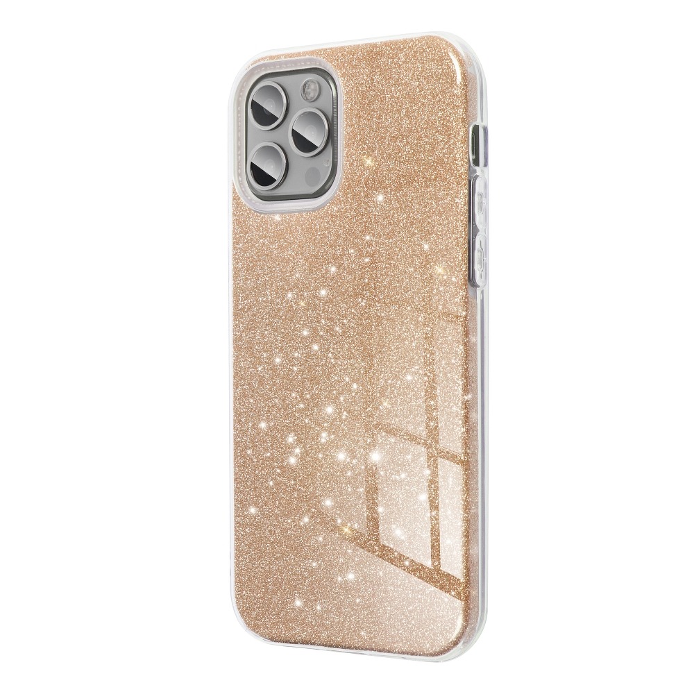 Pouzdro Forcell Shining Case iPhone 12 Pro/12 - Zlaté