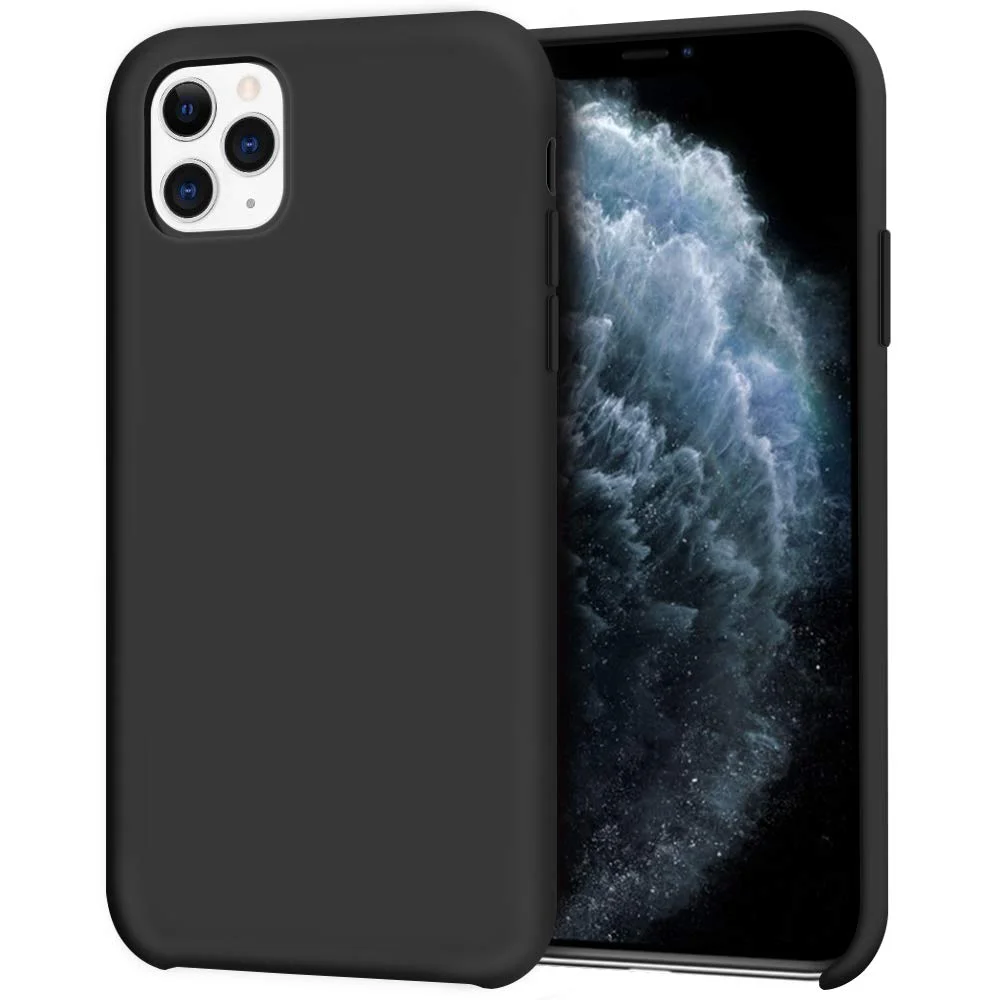Pouzdro iMore Silicone Case iPhone 11 Pro - Černý