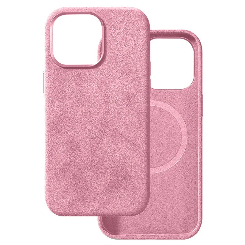 Alcane MagSafe iPhone 15 Plus - Světle růžové