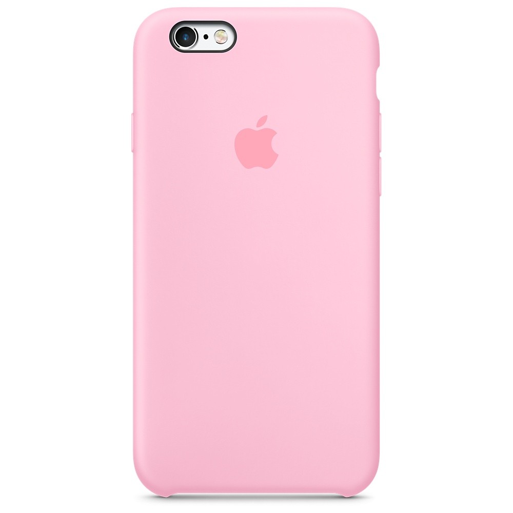 Originální silikonový kryt Apple iPhone 6s / 6 - Růžový Originální silikonový kryt Apple iPhone 6s / 6 - Růžový