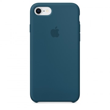 Originální silikonový kryt Apple na iPhone 8 / 7 - Vesmírně modrý Originální silikonový kryt Apple na iPhone 8 / 7 - Vesmírně modrý